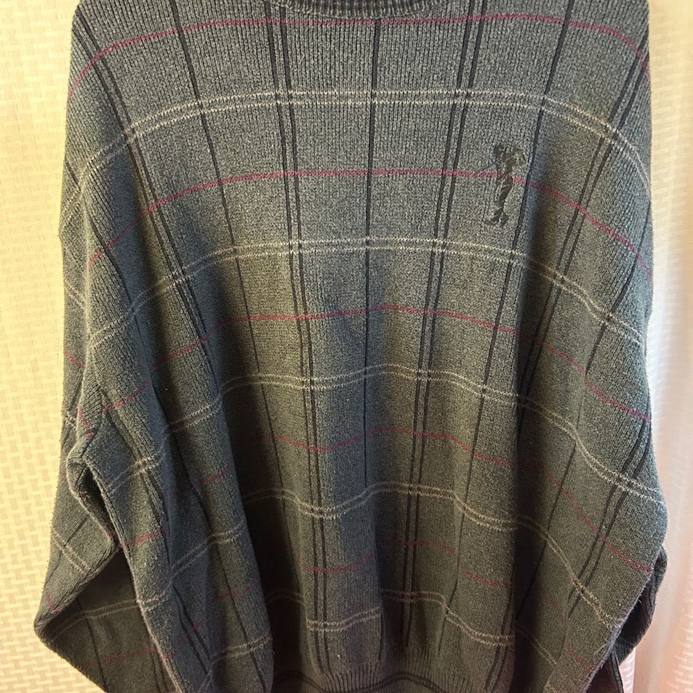 Cypress Links Golf Wear Company Mens XXL Gray Checkered‎ USA
